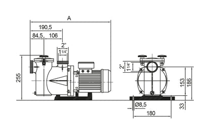 Kripsol Ninfa Nk Havuz pompası