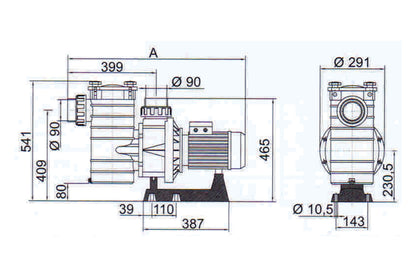 Kripsol Kaprı Kap Havuz pompası