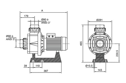Kripsol Karpa Ka Hidromasaj spalar, jet havuz pompası