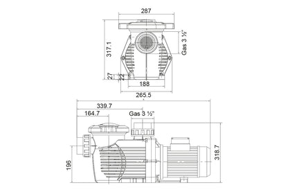 Kripsol Prıme Kpr havuz pompası
