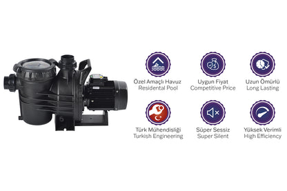 Waterfun Senkron 2 Havuz Pompası