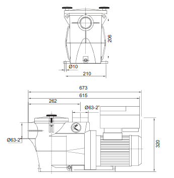 Kripsol Koral Ksv Havuz pompası