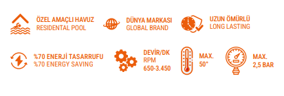 Kripsol Koral Ksv Havuz pompası